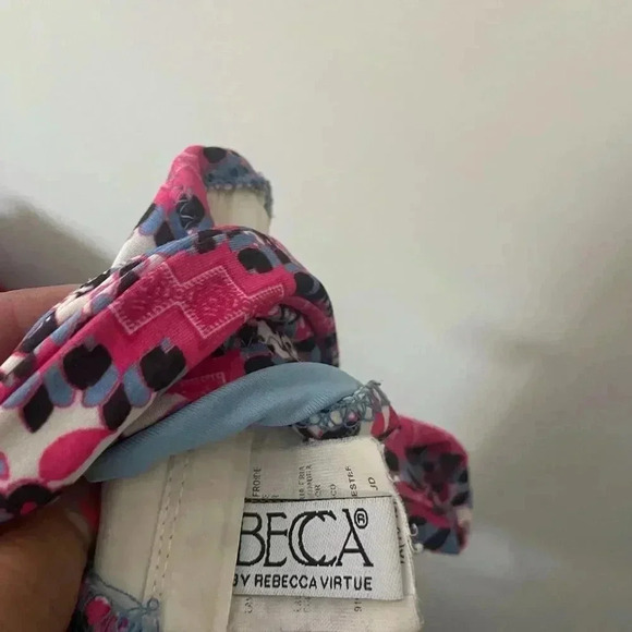 Becca boho floral bikini top size 1x - Picture 5 of 5
